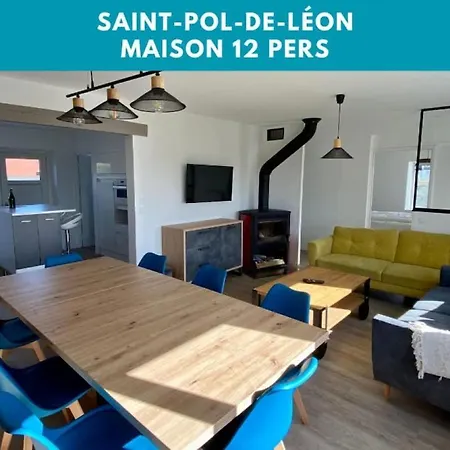 Saint-Pol Family House Garden Fully Equipped 12 People Villa Exterior photo
