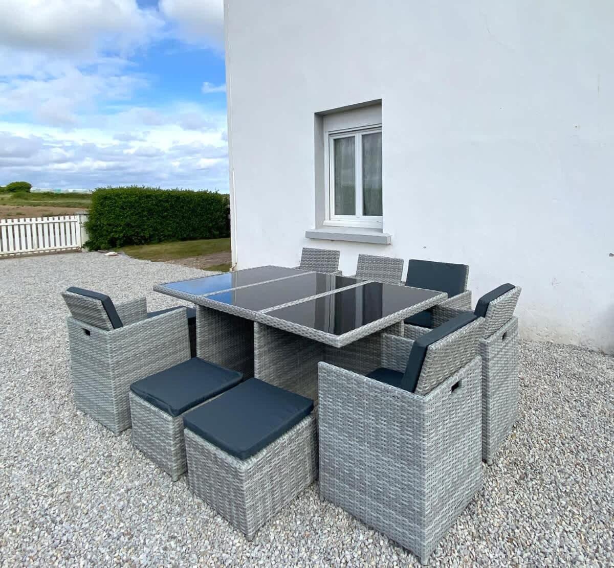 Saint-pol Family House Garden Fully Equipped 12 People *